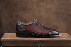 A3B Reverse Skin Stitch Adelaide Oxfords