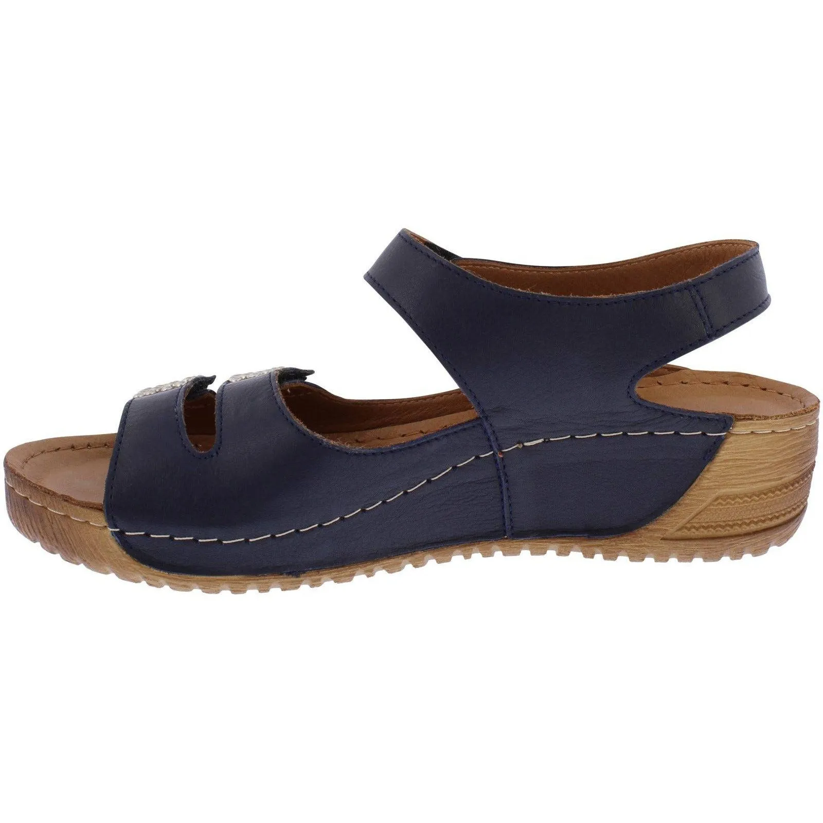 Adesso Loretta Navy Sandal