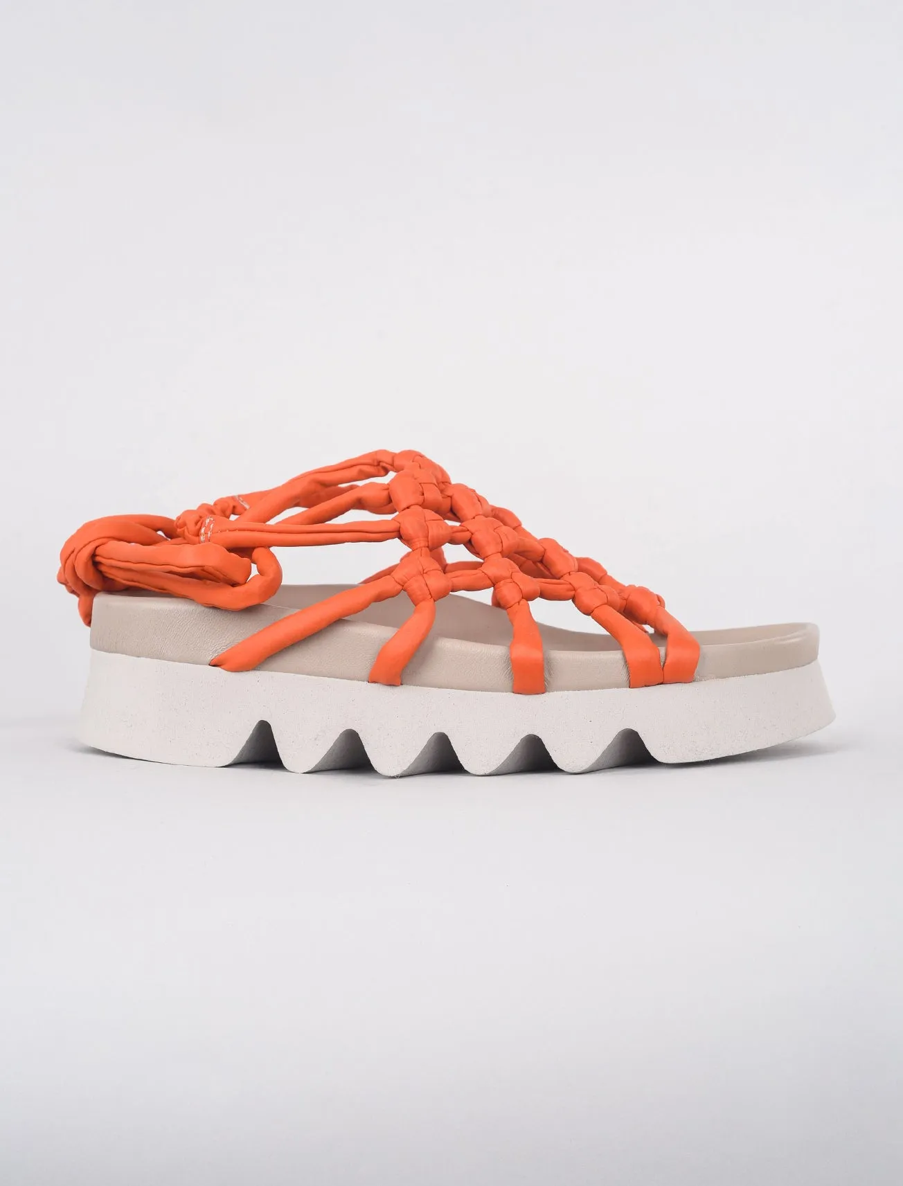 Birdcage Sandal, Orange