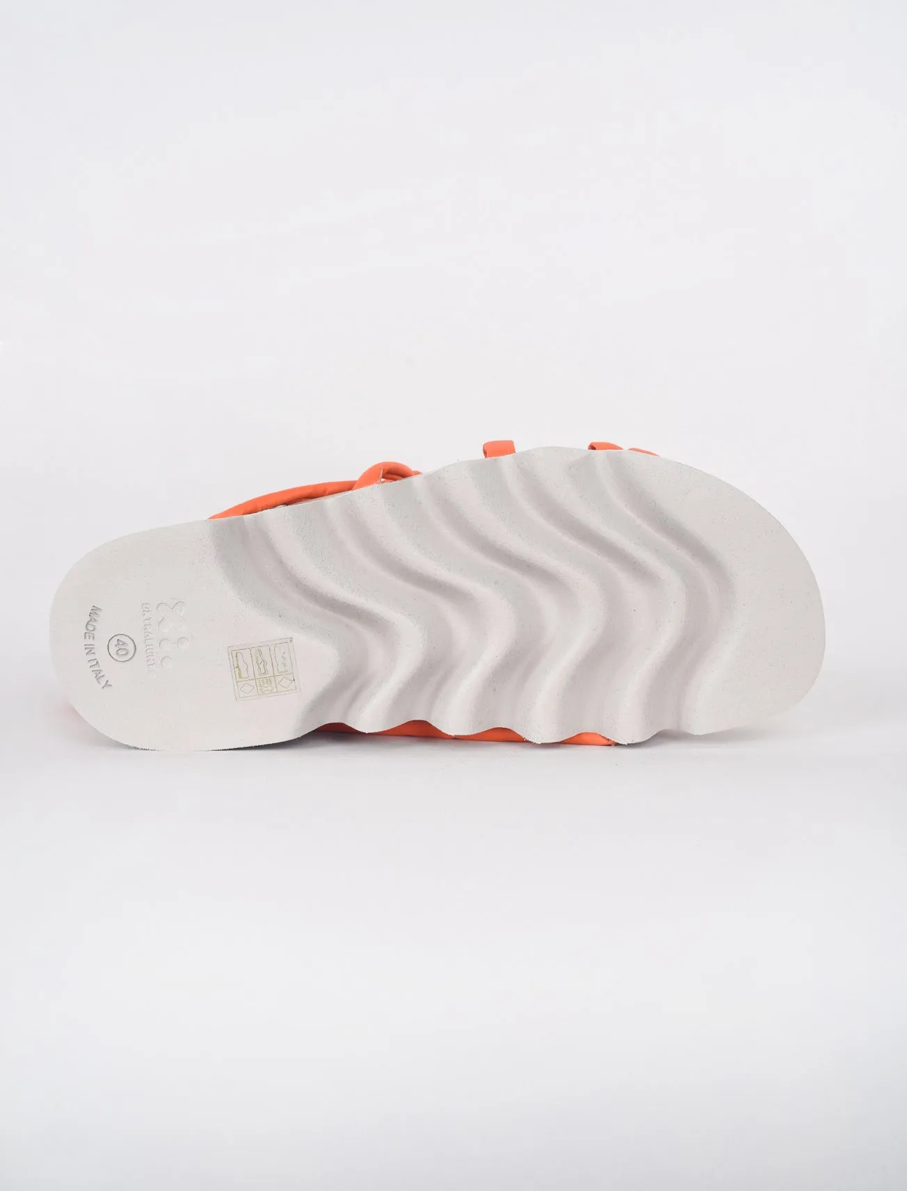 Birdcage Sandal, Orange
