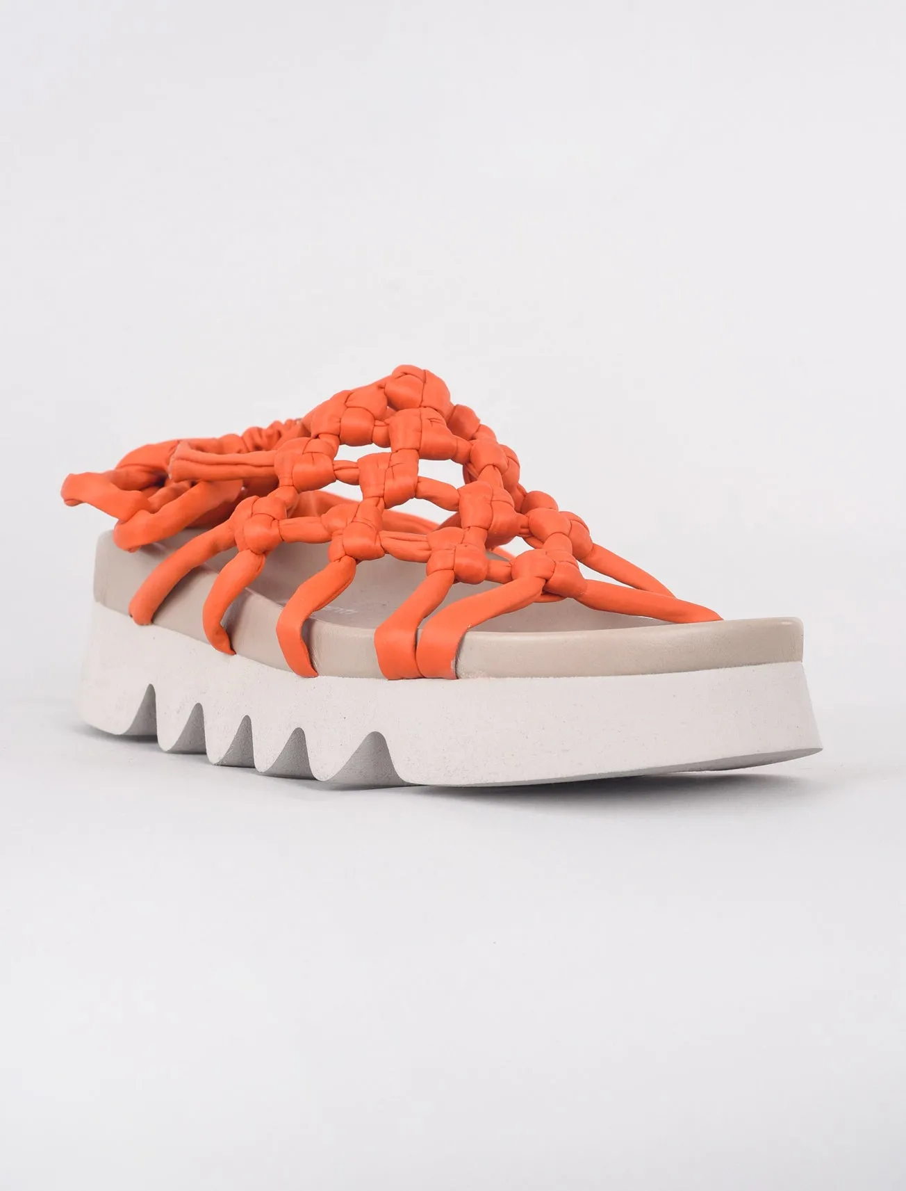 Birdcage Sandal, Orange