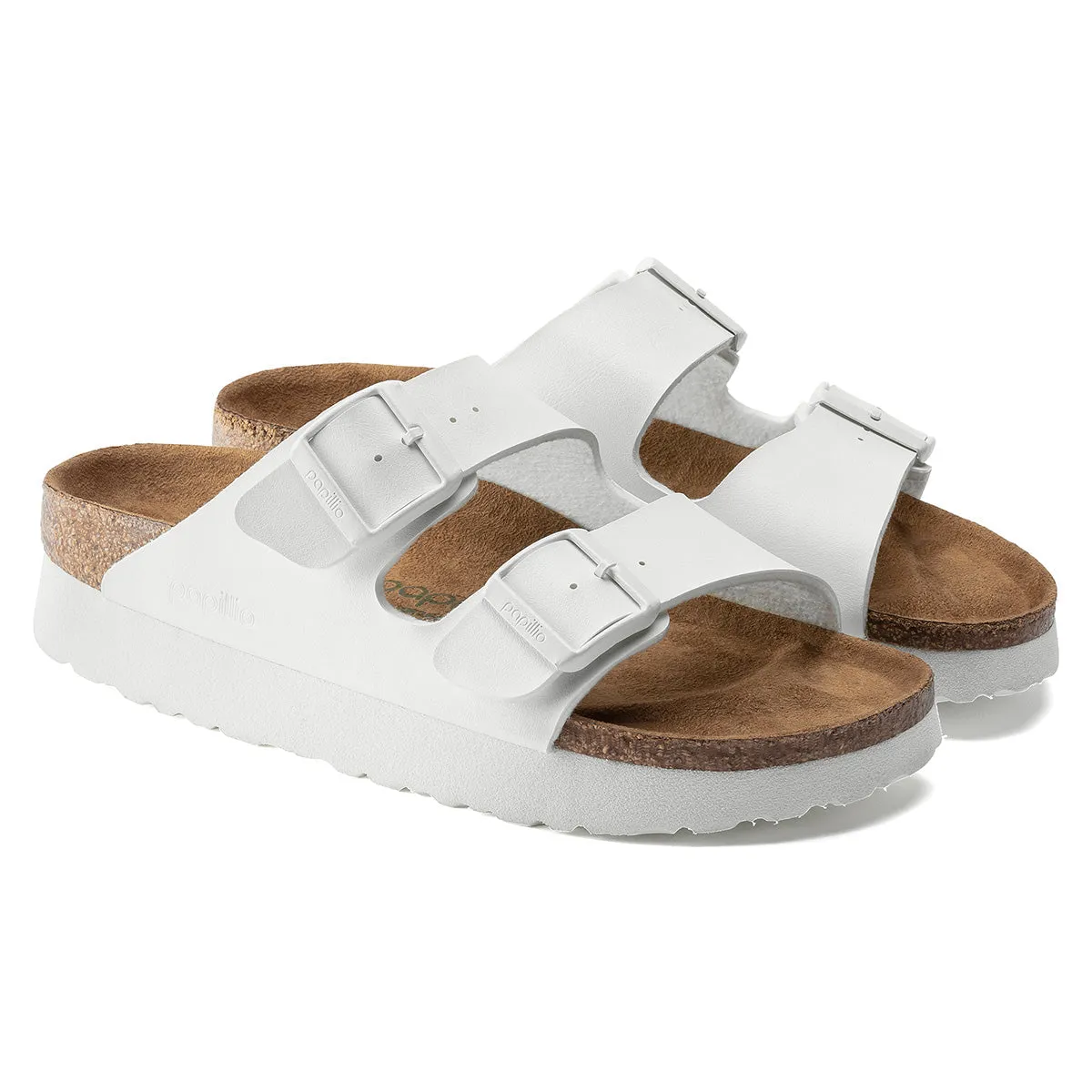 Birkenstock Women's Arizona Platform Vegan Birko-Flor Sandals