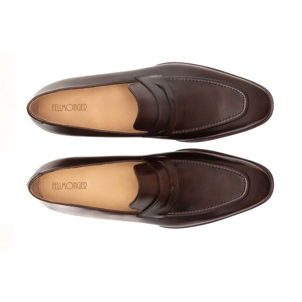 Brown Super Sleek Penny Loafers