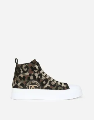 Canvas Portofino Light Mid-Top Sneakers