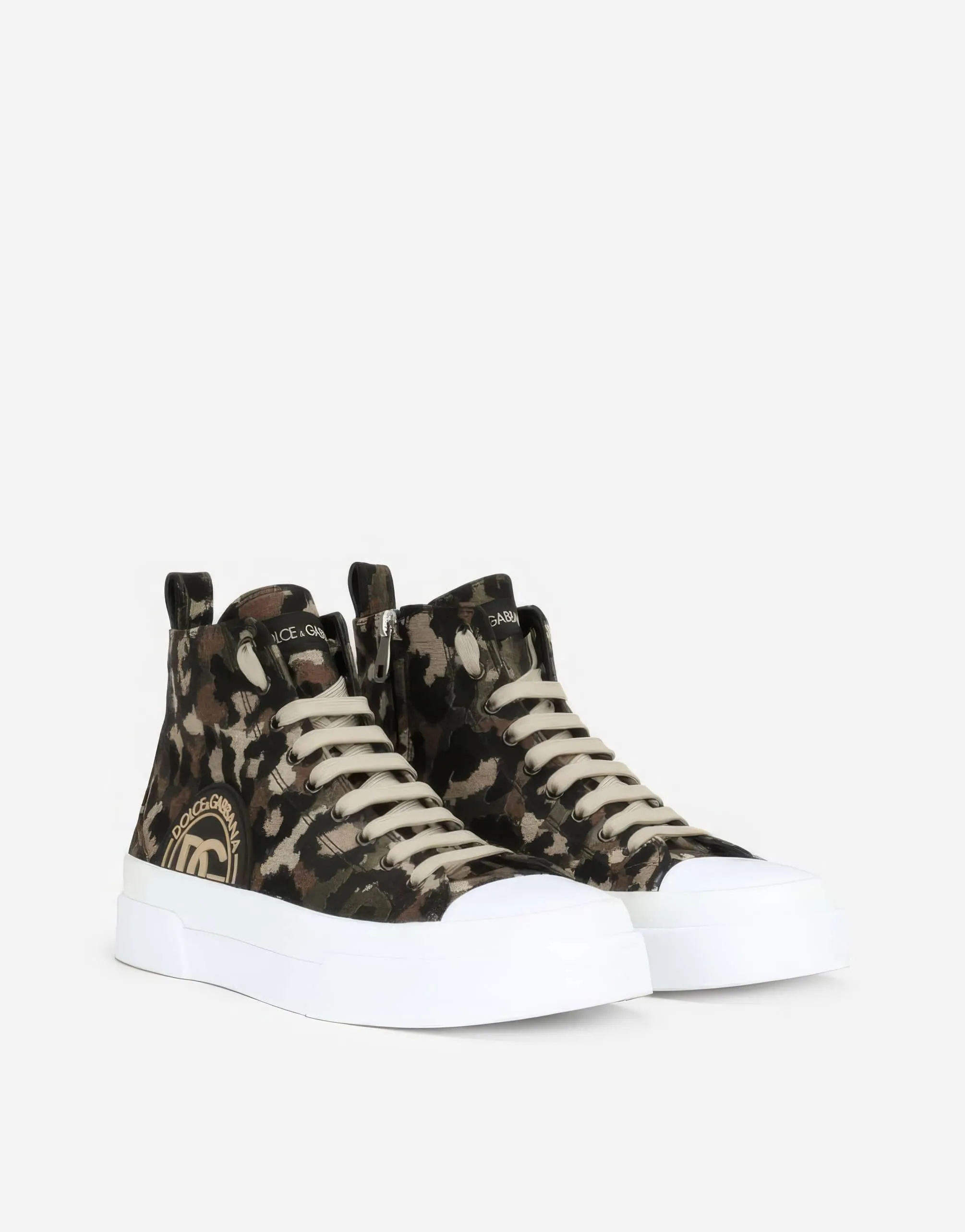 Canvas Portofino Light Mid-Top Sneakers