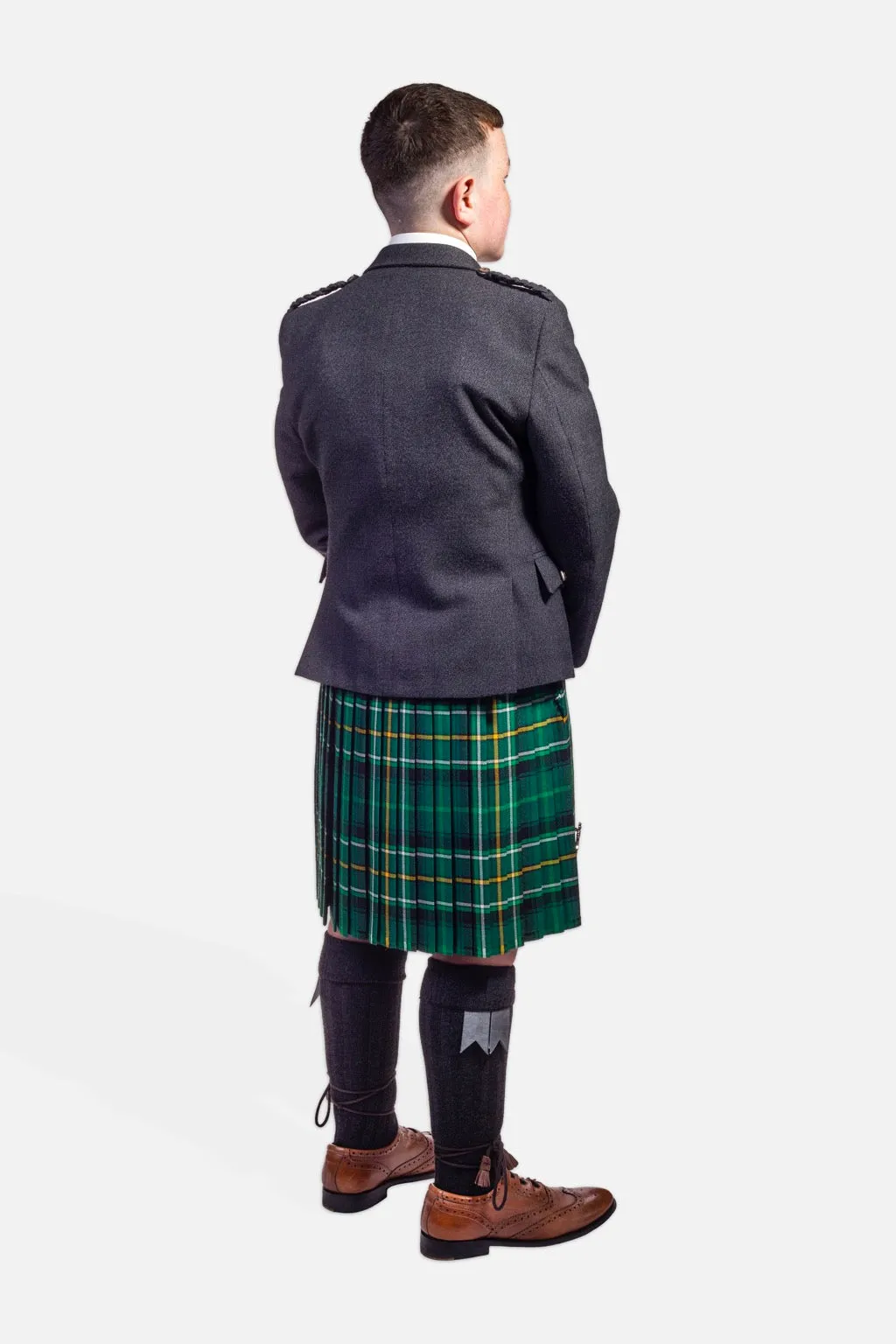 Children's Highland Granite / Charcoal Holyrood Kilt Hire Outfit