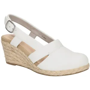 Easy Street Womens Stargaze Solid Ankle Strap Espadrilles