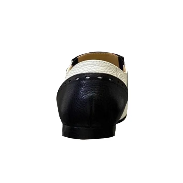 FONEI Lace Up Bi-Color Oxfords