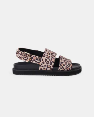 Frenchy Sandal - Ivory Leopard