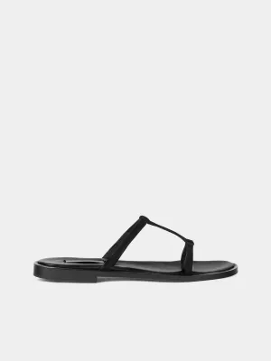 Lips Leather Sandals | Size: 37