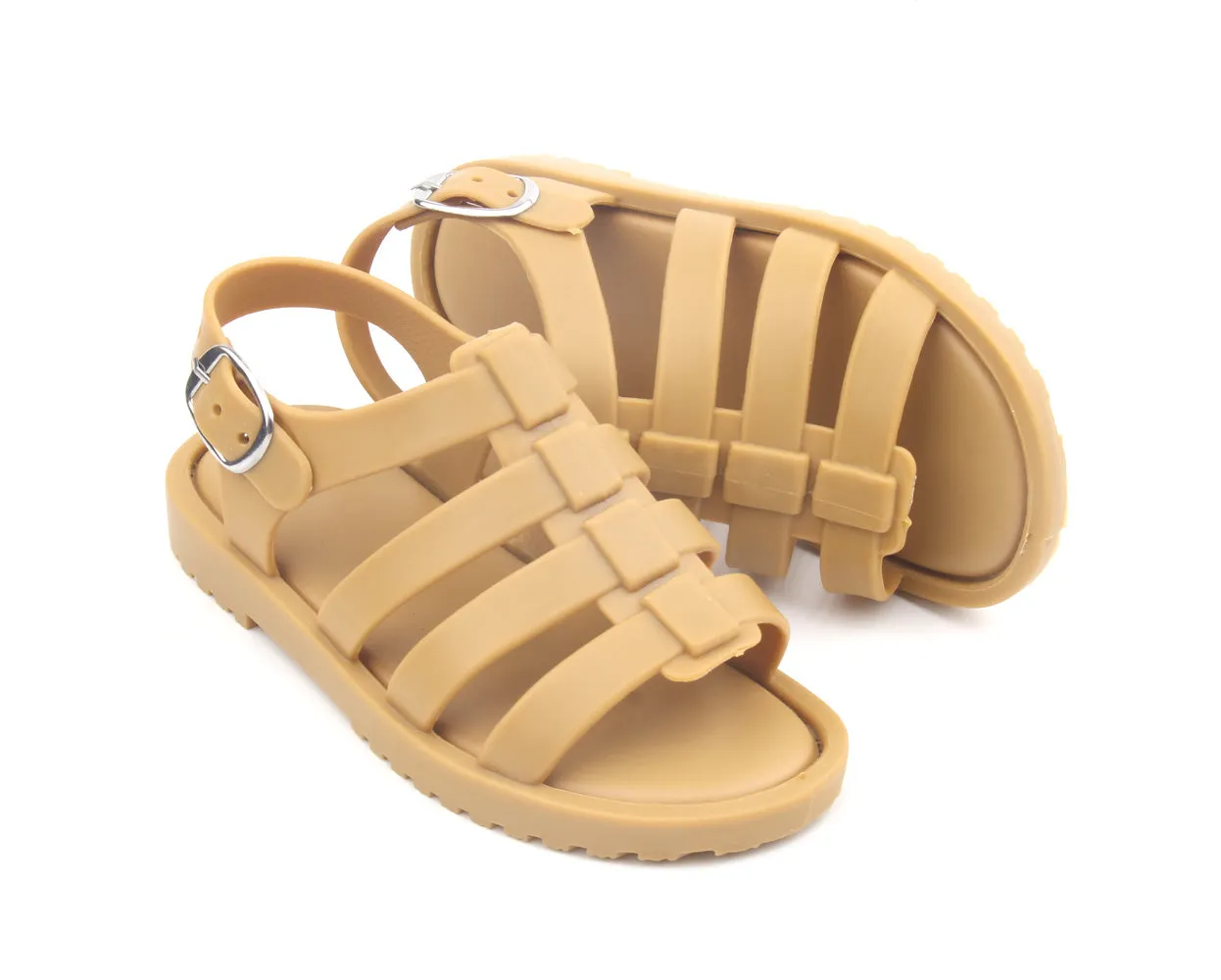 Mustard Jelly Sandals