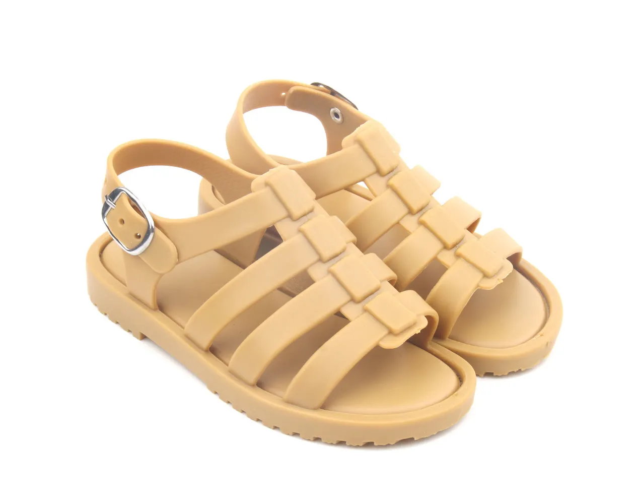 Mustard Jelly Sandals