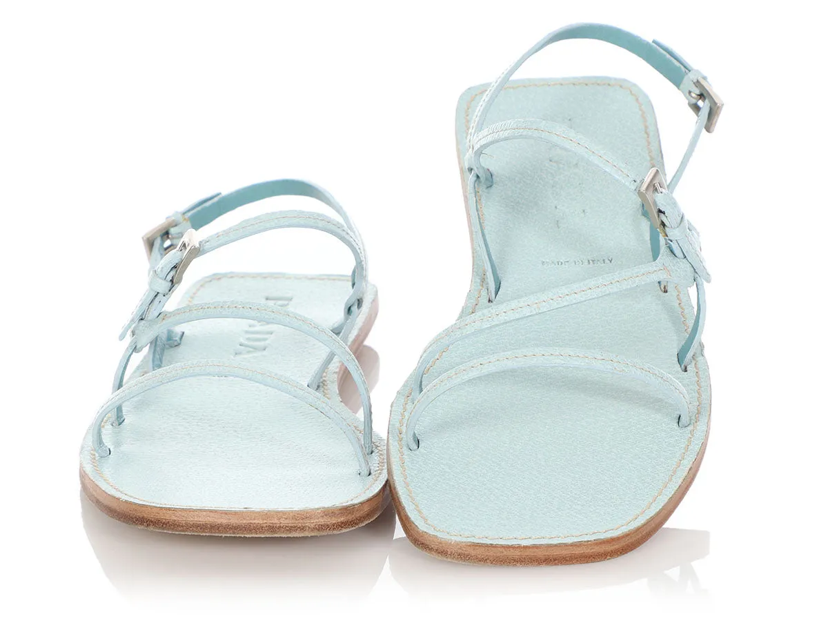 Prada Lago Strappy Sandals