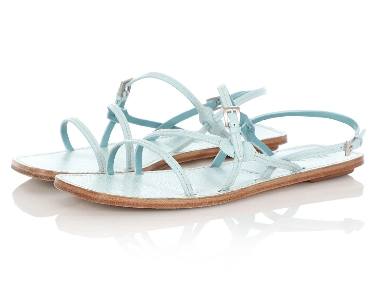 Prada Lago Strappy Sandals