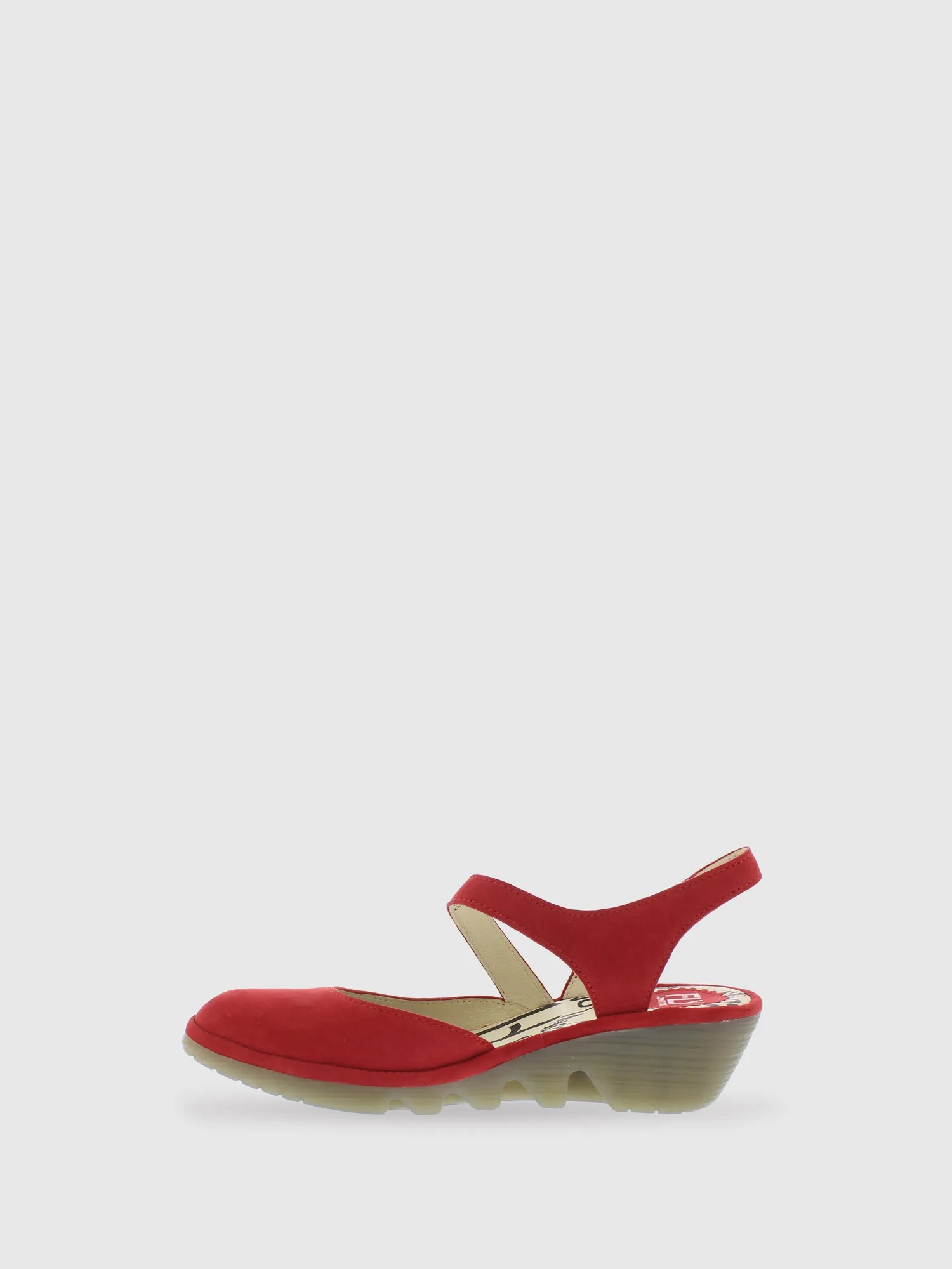 Red Velcro Sandals
