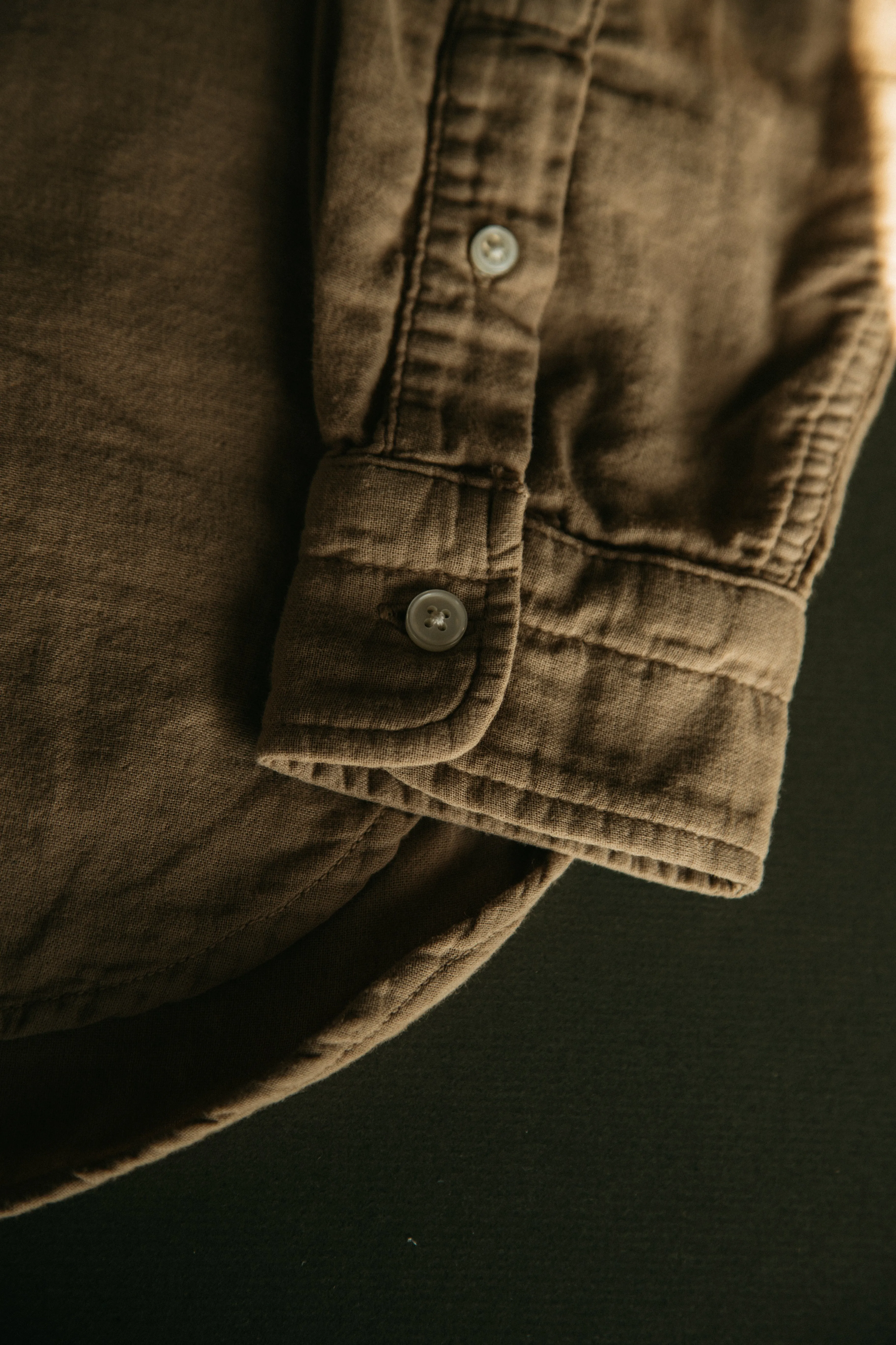 The Ripper Double Gauze Organic Cotton Shirt - Sand