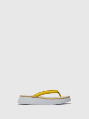 Thong Sandals CADI277FLY CUPIDO BRIGHT YELLOW