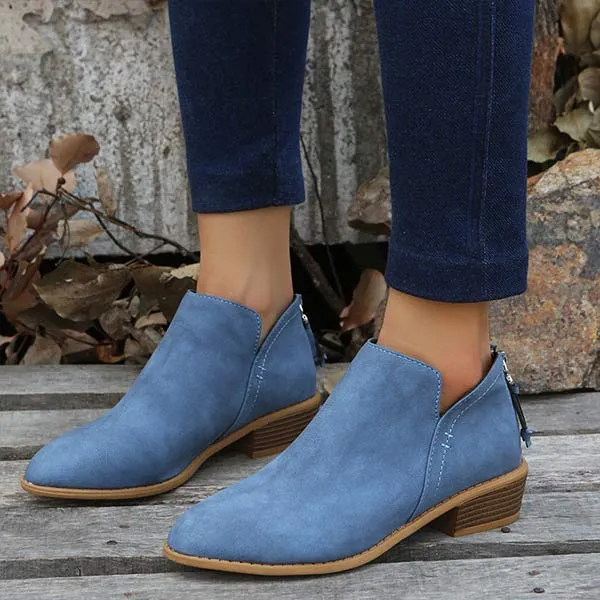 Women'S Chunky Heel Ankle Boots 52988227