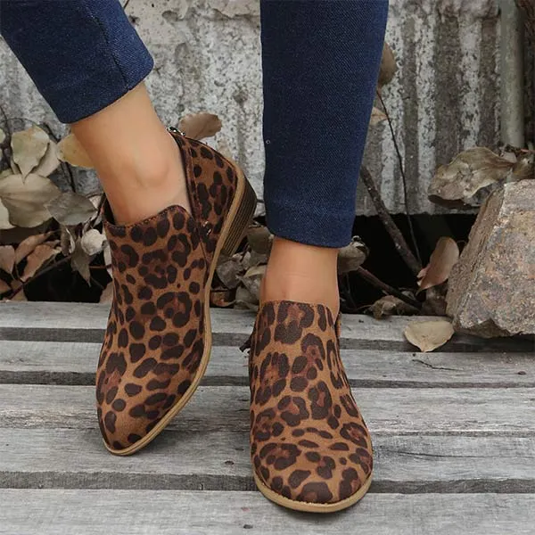 Women'S Chunky Heel Ankle Boots 52988227