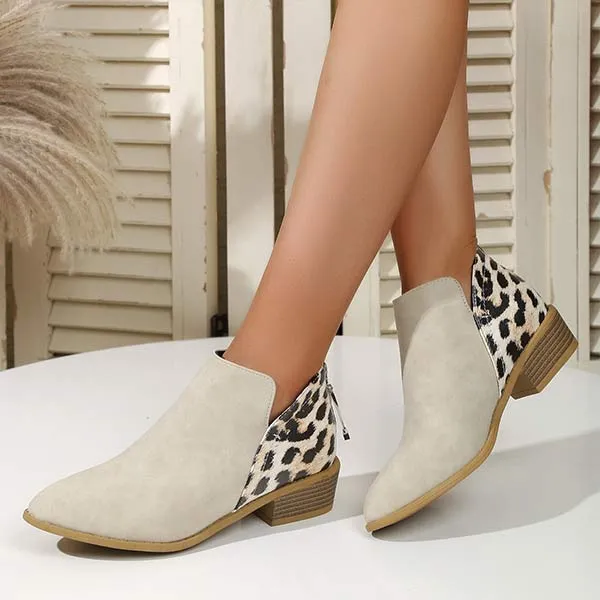 Women'S Chunky Heel Ankle Boots 52988227