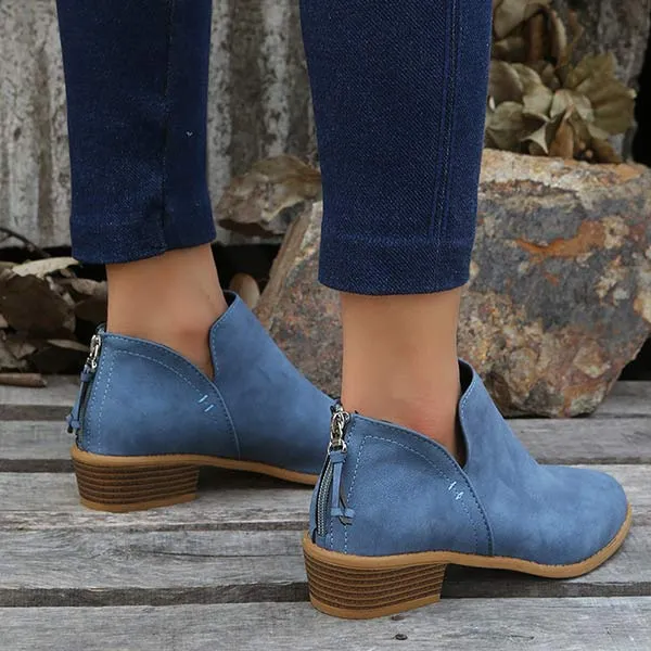 Women'S Chunky Heel Ankle Boots 52988227