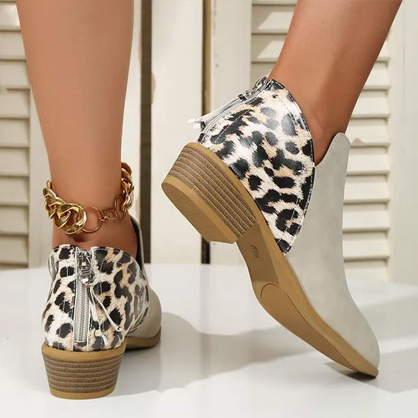 Women'S Chunky Heel Ankle Boots 52988227