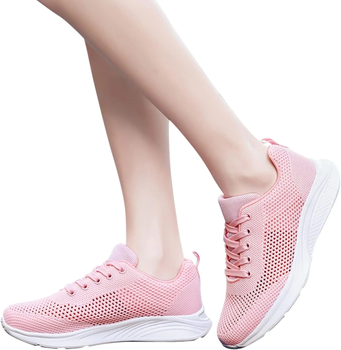 Women's Lace Up Walking Shoes Running Comfortable Tennis Womens Running Shoes Athletic Men's Shoes Casual Men Shoes Sneakers Brown Tennis Shoe Trainers Shoe