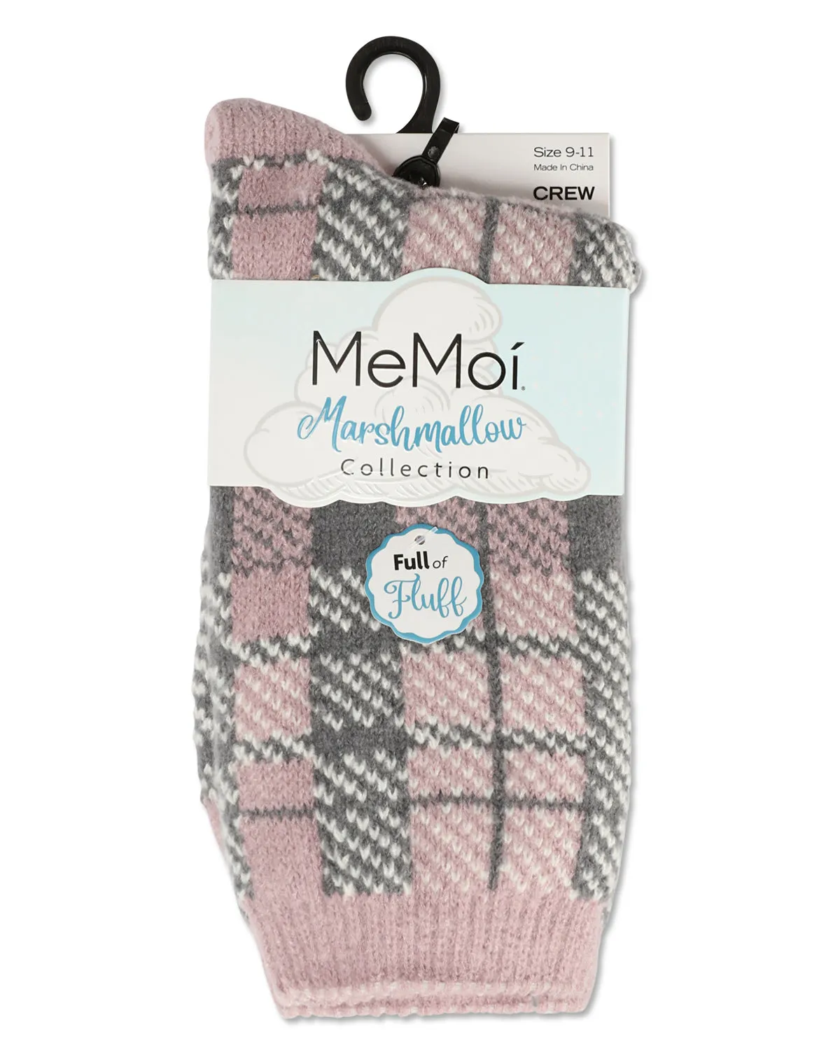 Women's Plaid Buttersoft Cozy Crew Socks